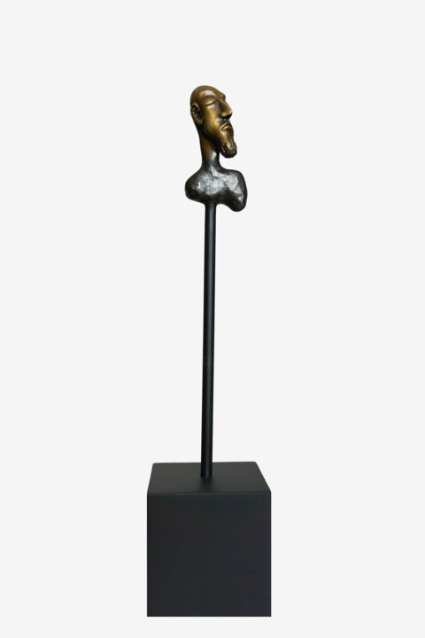Egos 2 雕塑, 14.2x3.2 in