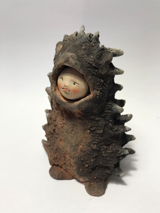 Lucifer-Hedgehod 雕塑, 4.3x3.2 in