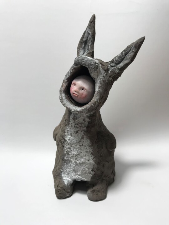 Lucifer-Donkey 雕塑, 6.7x2.8 in