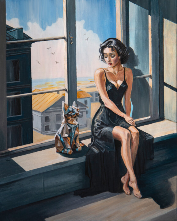 Первое разочарование 绘画, 19.7x15.8 in