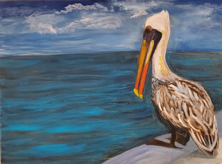 Serene Encounters 绘画, 18x24 in