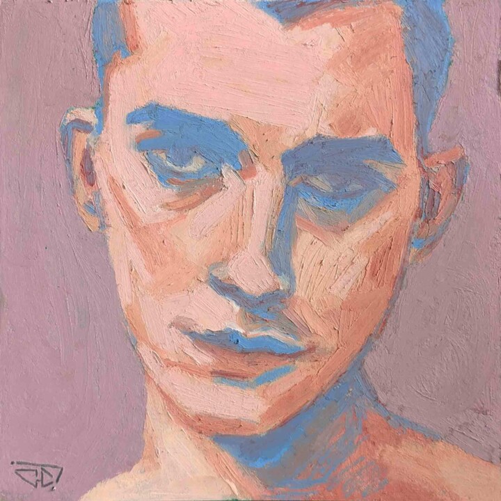 绘画,  7.9x7.9 in 