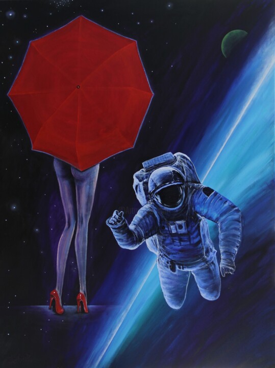 Hypoxia 绘画, 40.2x29.9 in