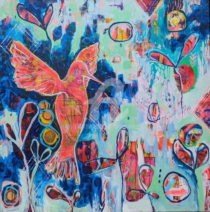 绘画,  39.4x39.4 in 