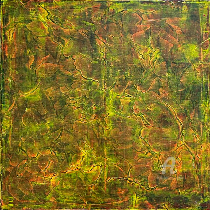 Painting titled "Shaping Thoughts" by Rafal Dobosz, Original Artwork, Acrylic