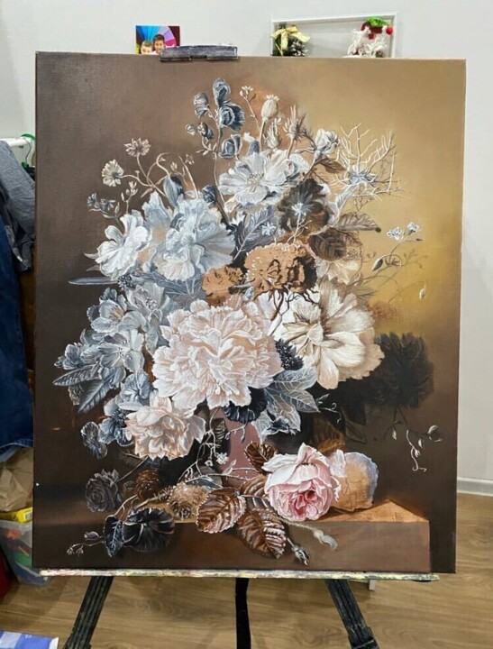 Etapes de réalisation de l'œuvre