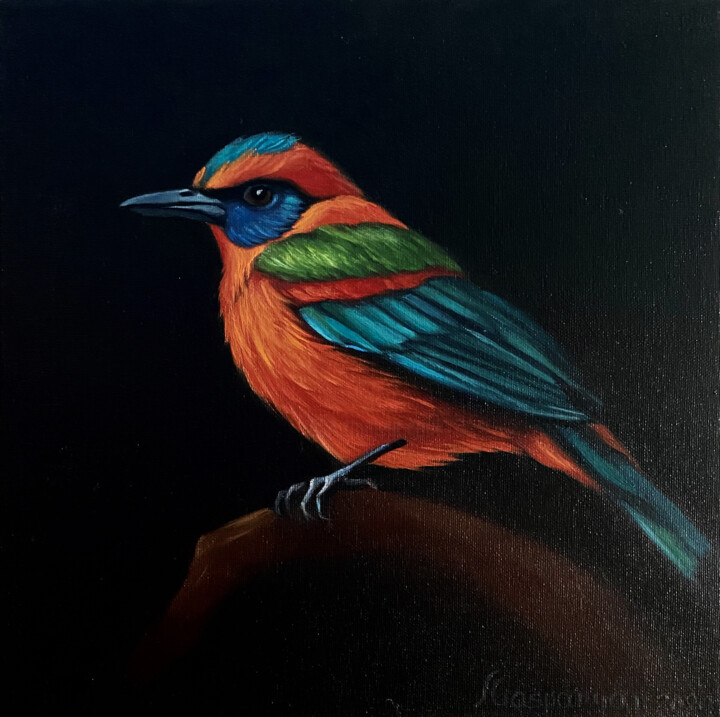 绘画,  7.9x7.9 in 