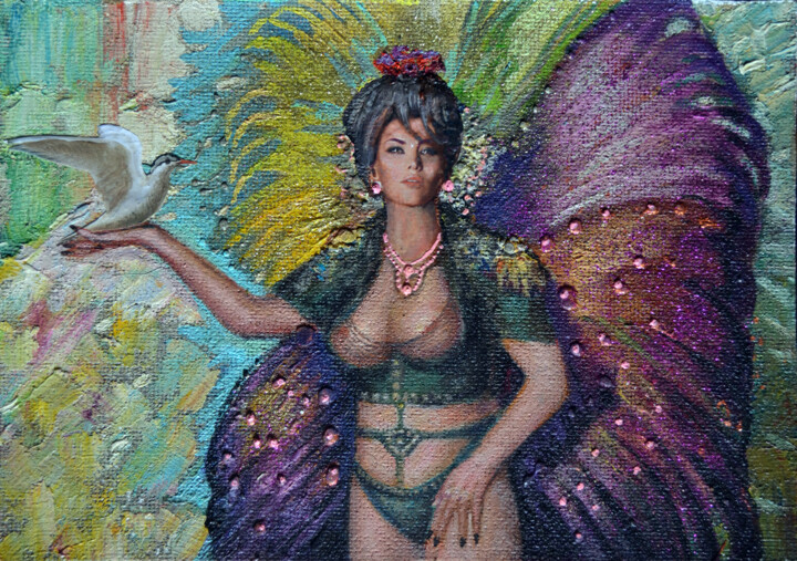 Dancer 绘画, 8.3x11.8 in