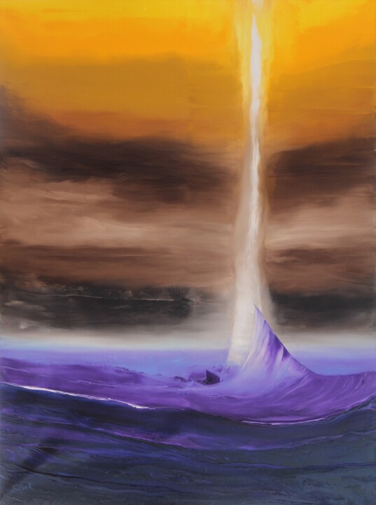 Sting Painting, 40.2x29.9 in