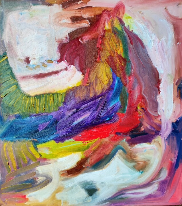 绘画,  23.6x21.3 in 