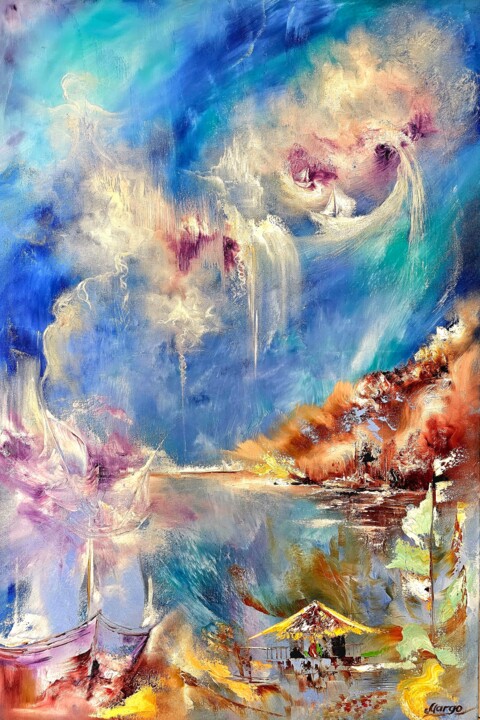 Meditation 绘画, 35x24 in