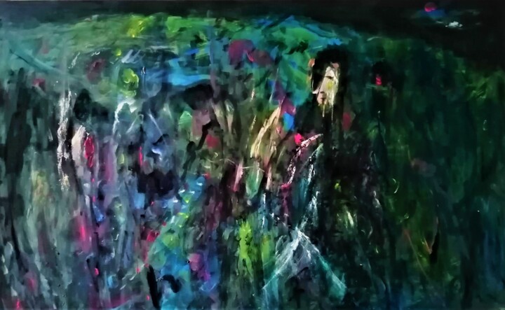 绘画,  26x48 in 