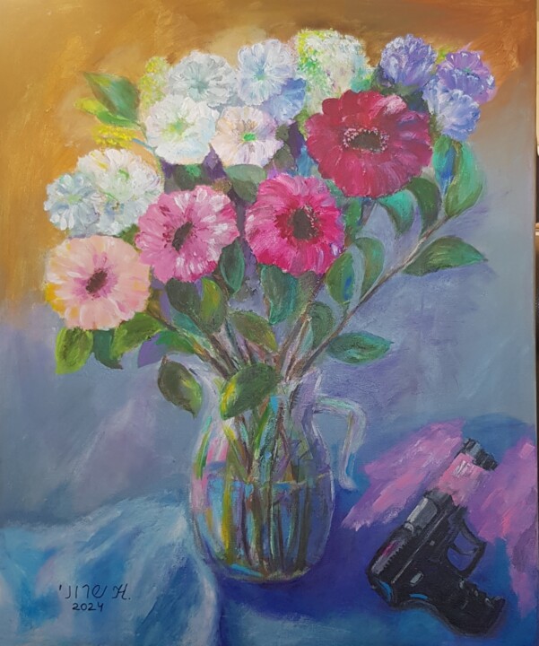 Back from Work 绘画, 23.6x19.7 in