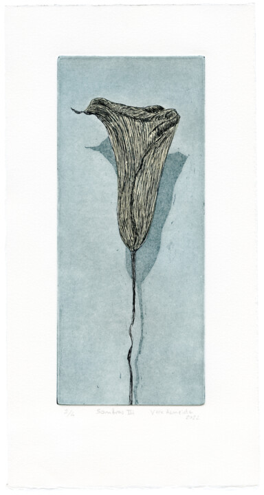 Printmaking,  13.2x6.9 in 