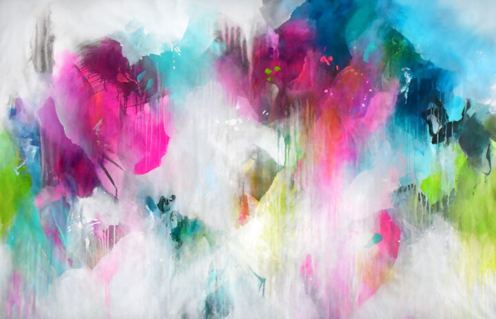绘画,  55.1x84.3 in 