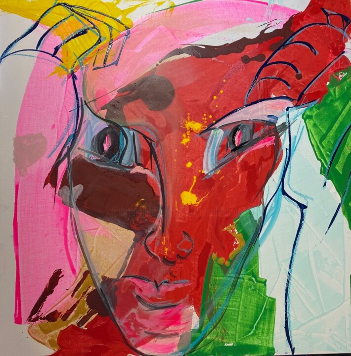 绘画,  31.5x31.5 in 