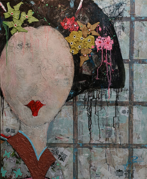 绘画,  48x39.4 in 