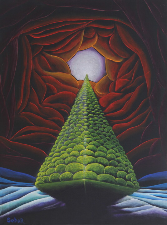 Cairn 绘画, 24x18.1 in