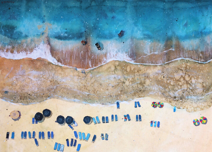 Virginia coastal 绘画, 24x32 in