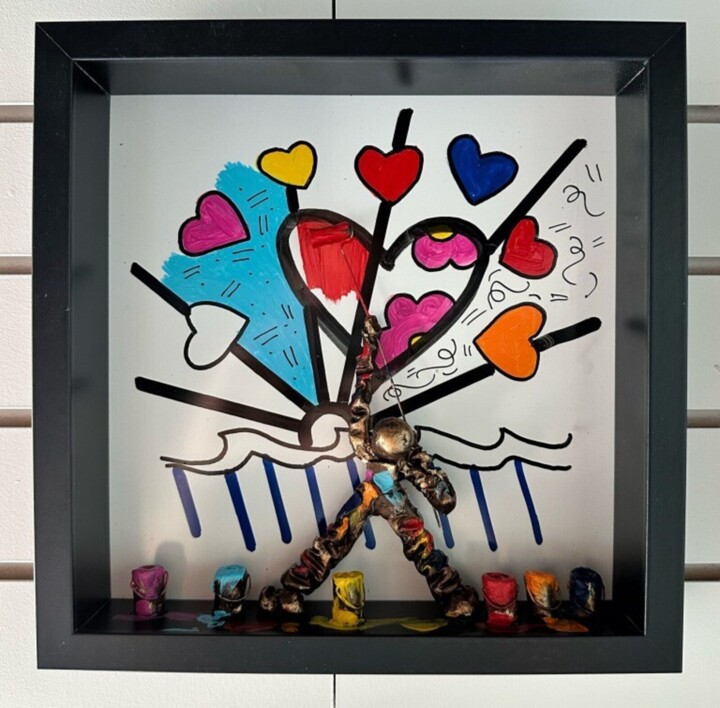 Britto 0723 绘画, 10x10 in