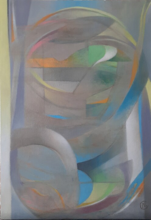 La Parure 绘画, 19.7x13.8 in