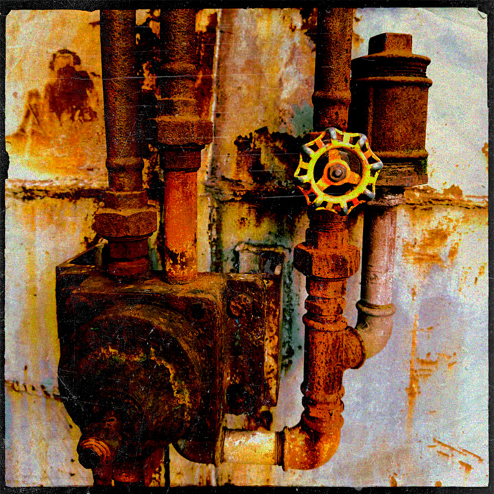 Fotografie mit dem Titel "Structures No. 11" von Frank Wichmann (sinnesreiz.art), Original-Kunstwerk, Digitale Fotografie