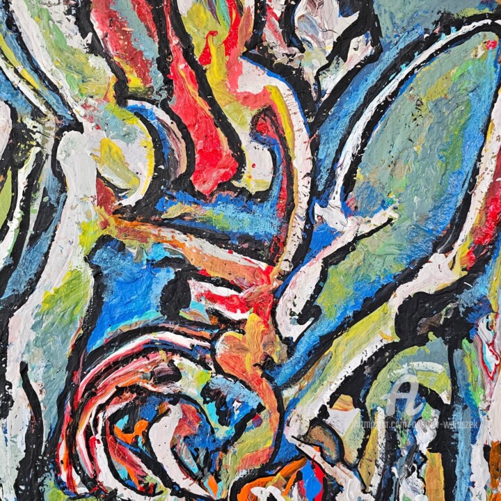 Artwork's surface or texture