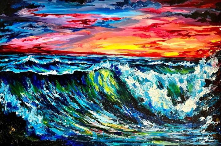 Sunset Pittura, 15,8x23,6 in