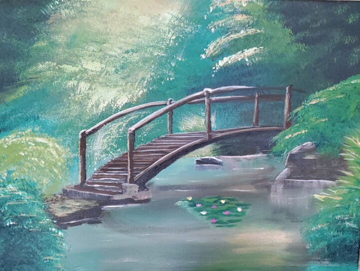 The Bridge Картина, 18x24 in