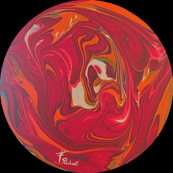 绘画,  7.1x7.1 in 