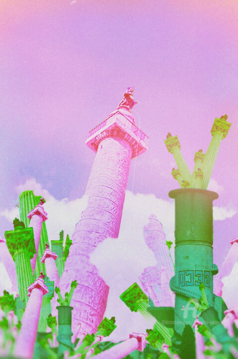 The Pillars of Life: Grace, Lightness and Freedom 摄影, 22x14.4 in