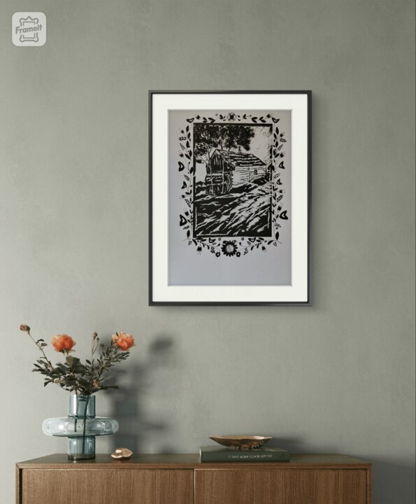 Work presented framed