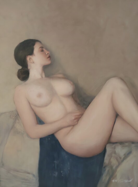 'The Muse' 绘画, 30x22 in
