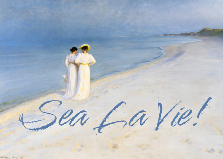 Sea La Vie - Summer Evening 数字艺术