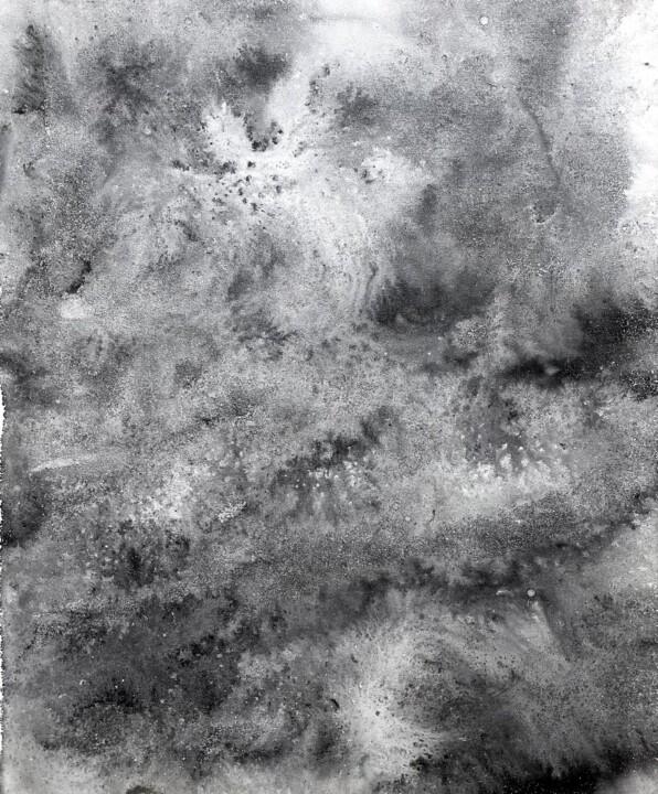 Le givre nuit 1 Painting, 24x19.7 in
