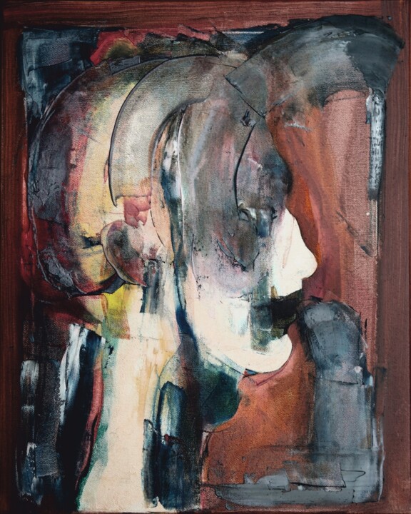 Digestion 绘画, 21.7x18.1 in