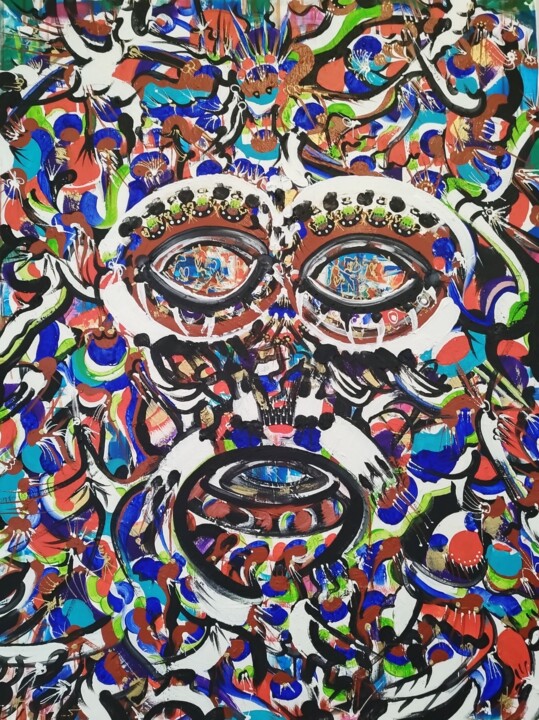 Sans Titre 2 ! 绘画, 45.7x35 in