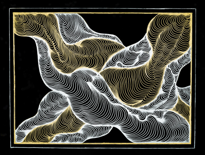 Yin Yang2 图画, 9.5x12.6 in