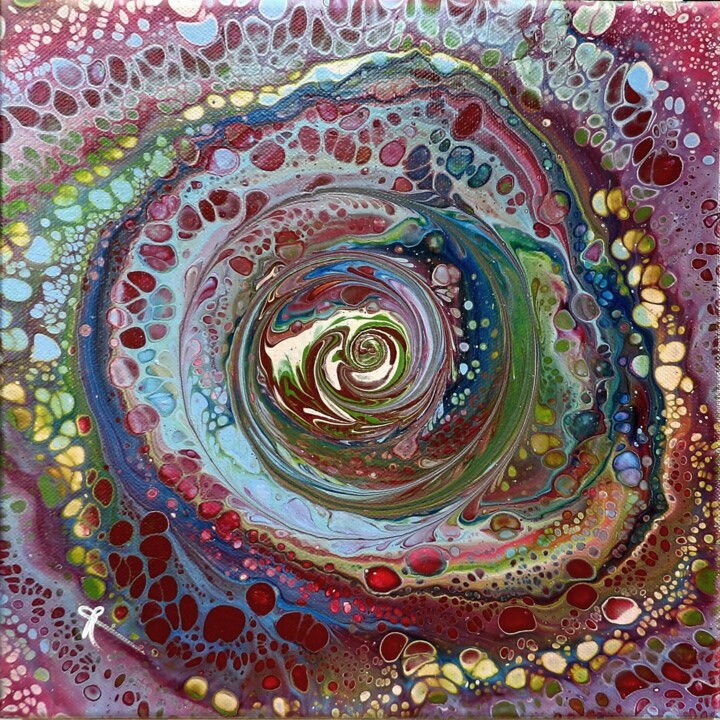 Au delà 绘画, 11.8x11.8 in
