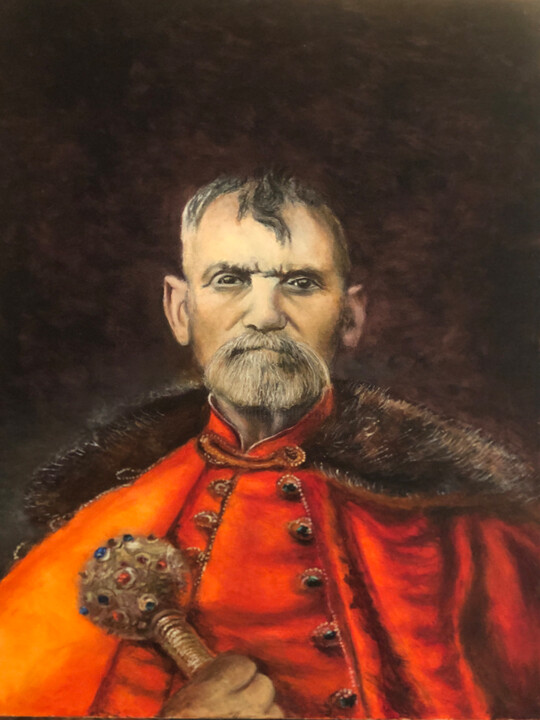 Гетман 绘画, 27.6x19.7 in