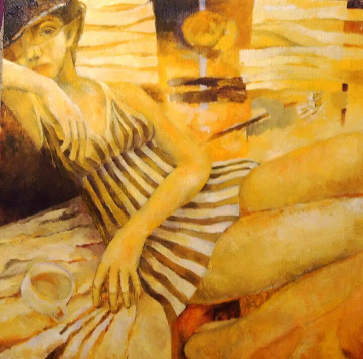 绘画,  51.2x55.1 in 