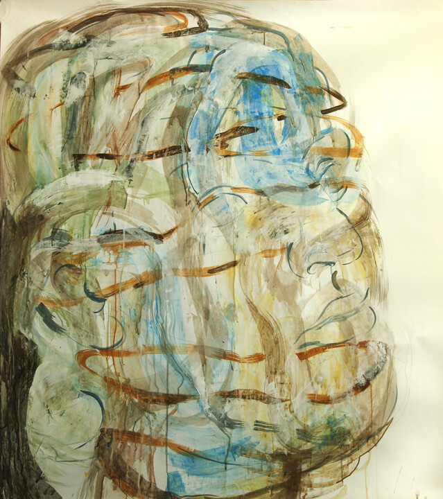 Banshee 绘画, 59.1x49.2 in