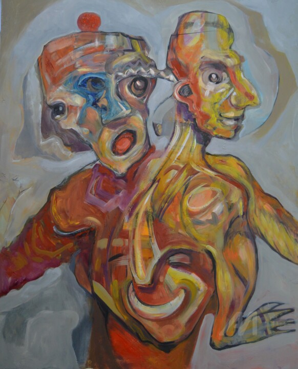 绘画,  40.9x33.1 in 