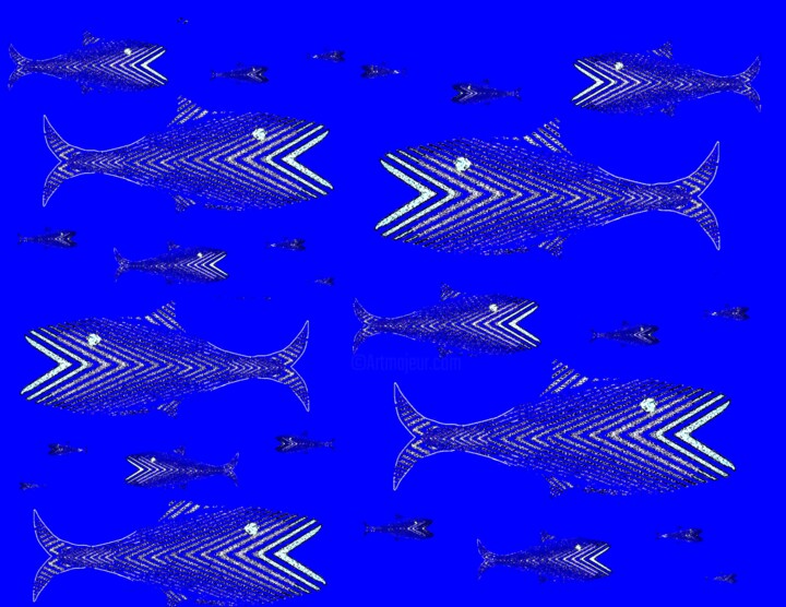 Fish 21b11h 摄影, 18.5x24 in