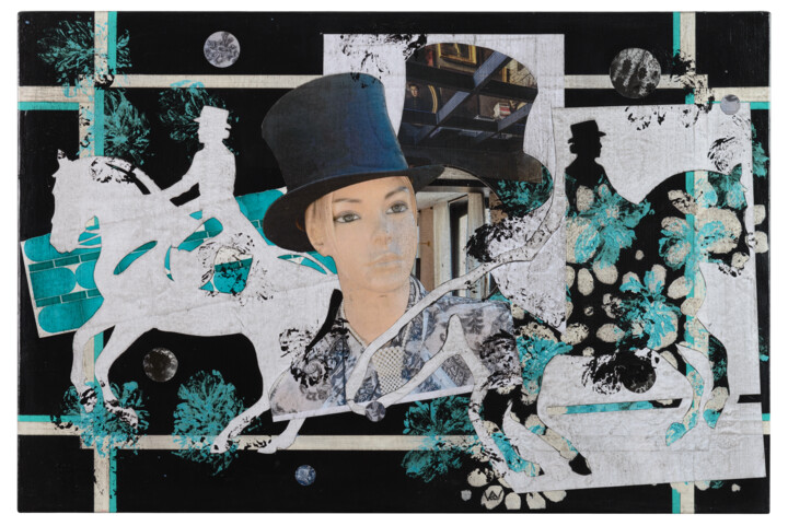 Dressage 绘画, 15.8x23.6 in