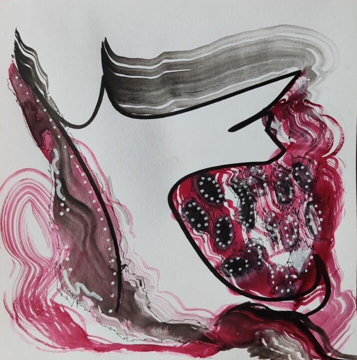 emotion n°14 绘画, 8.3x8.3 in