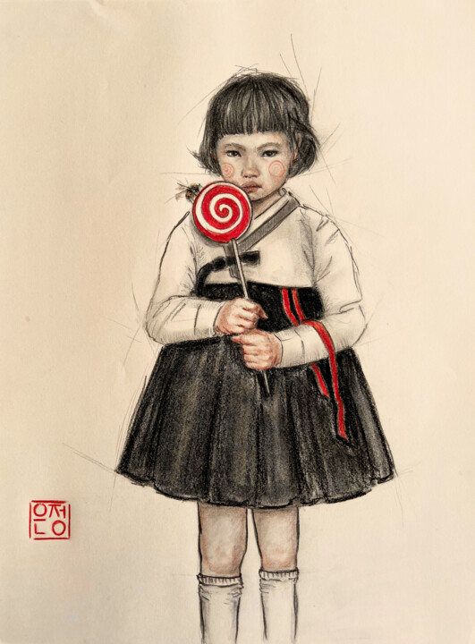 图画,  15.8x11.8 in 