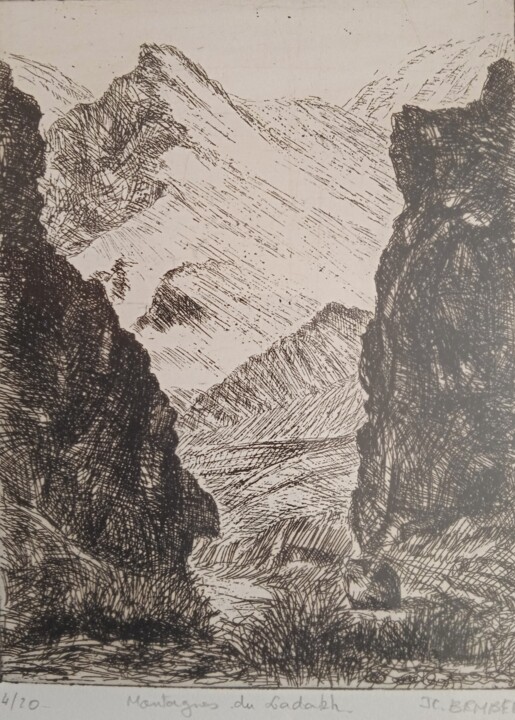 Printmaking,  7.7x5.7 in 