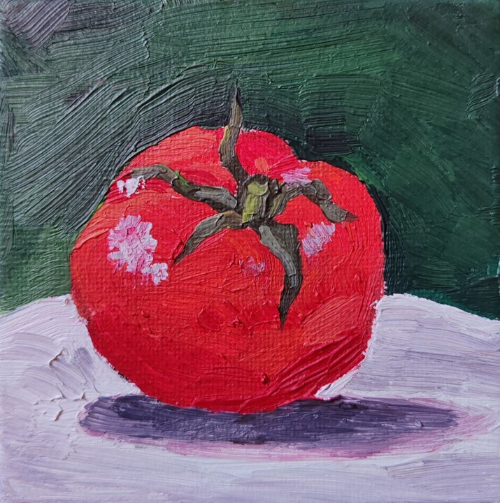 Tomate 绘画, 3.9x3.9 in