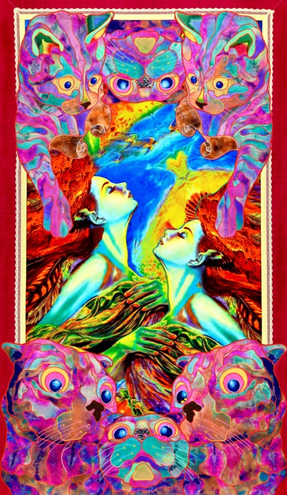 Gallery 纺织艺术, 57x32 in